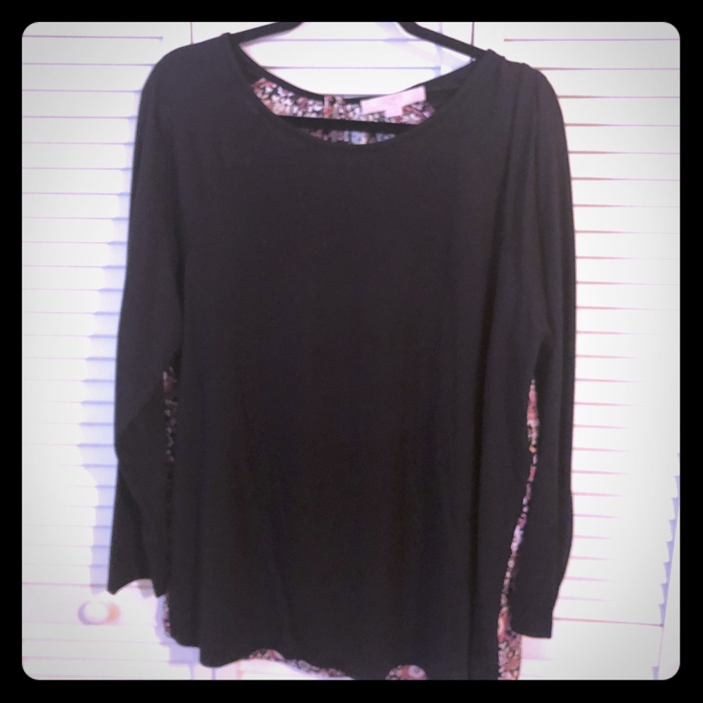 Mixed-media Sweater